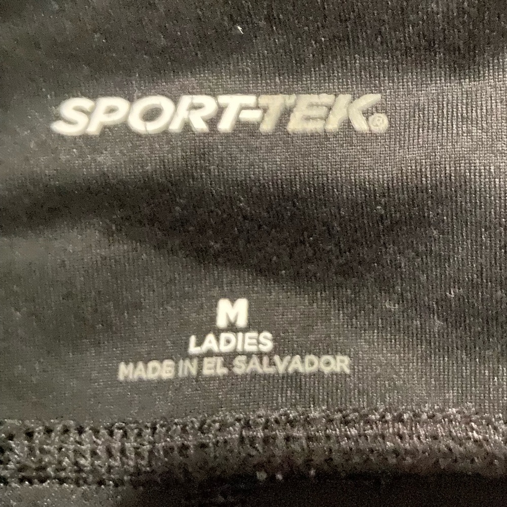 Sport-Tek Black Athletic Leggings View 2